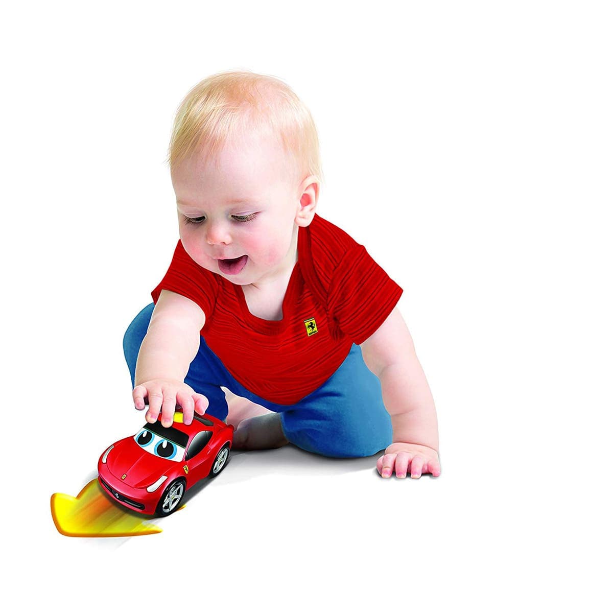 Bburago Junior Ferrari Touch and Go Vehicle Toy thumbnail 2