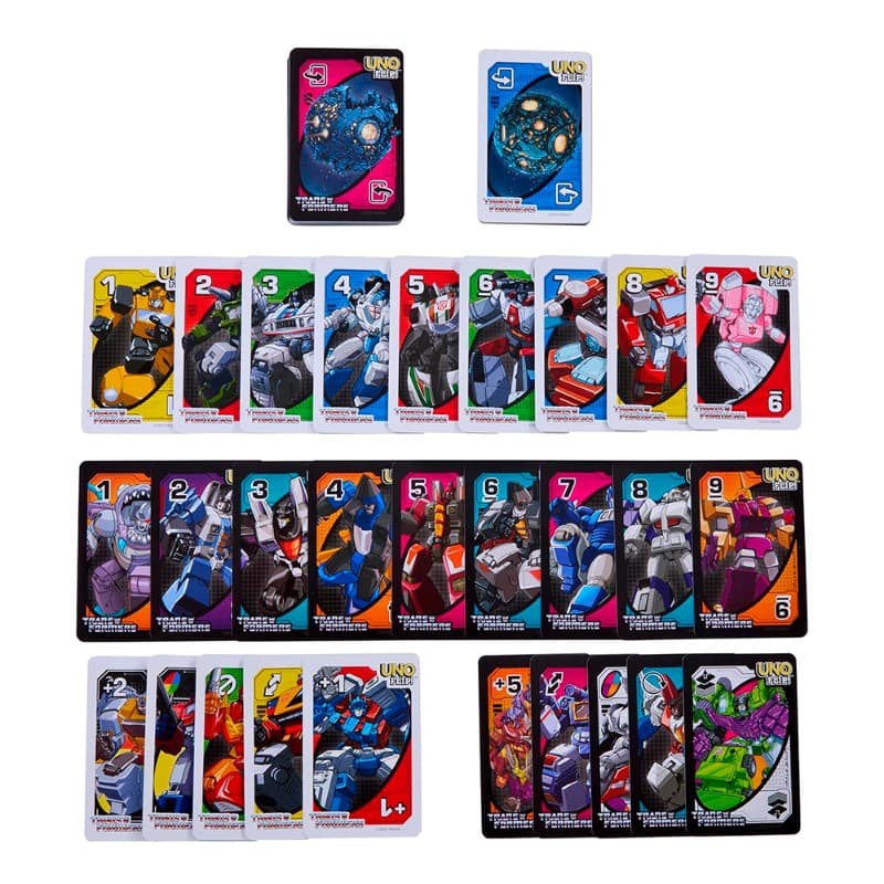Uno Flip Transformers Cards thumbnail 3