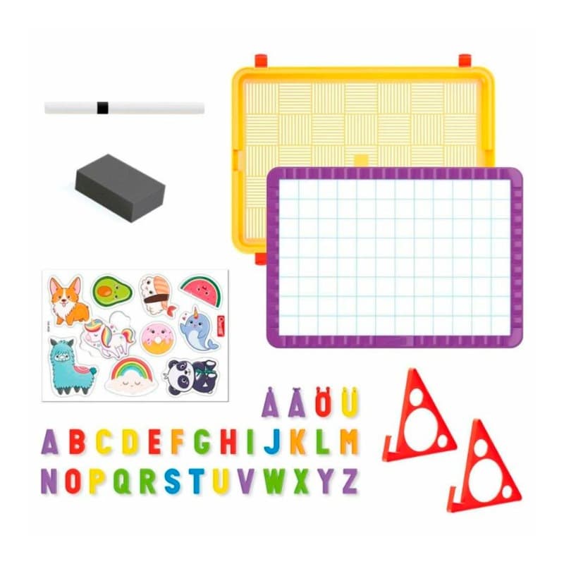 Quercetti Basic Letter Set for Magnetic Whiteboard-65 Piece thumbnail 3