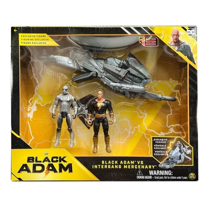 DC Comics Black Adam VS Intergang Mercenary
