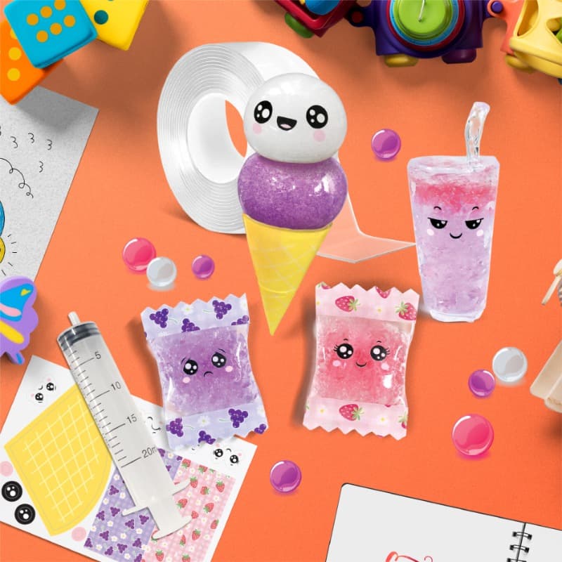 Sew Star Nano Tape Bubble Pinch Toys - Sweet thumbnail 5