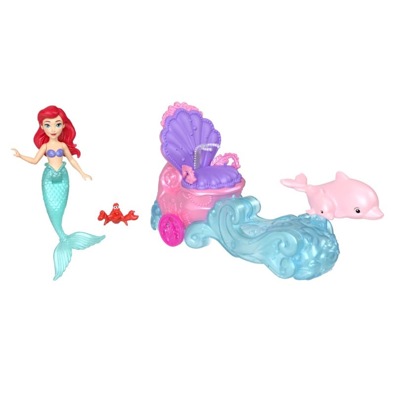 Disney Princess Small Doll - Ariel & Vehicle thumbnail 2