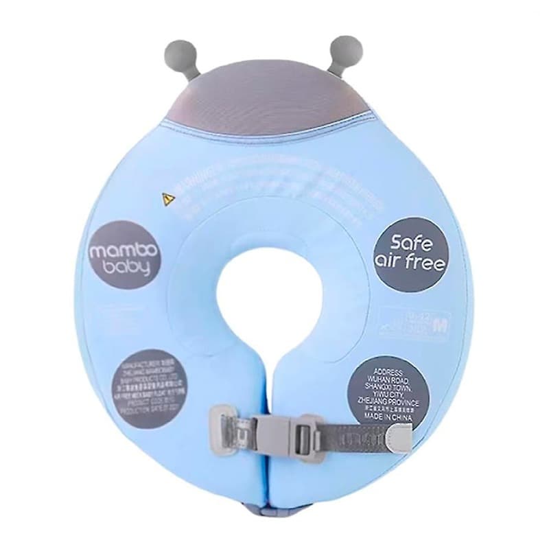 Mambo Baby Neck Float Water Proof Lady Bug - Blue