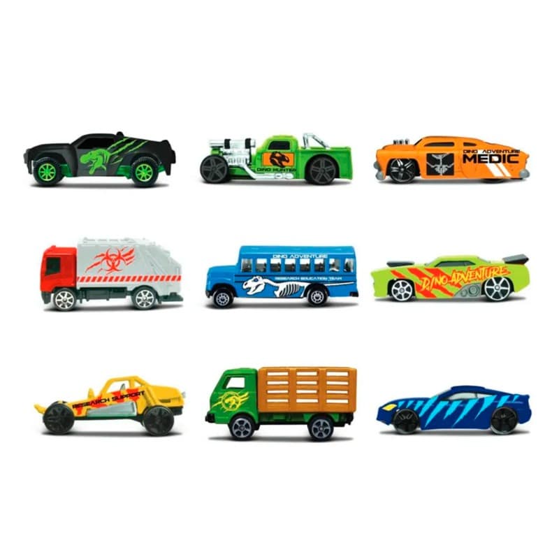 Maisto Dino Adventure 9 Pack Vehicle thumbnail 2