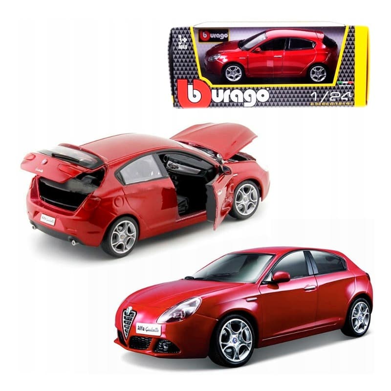 Bburago Collezione Stand Alfa Romeo Giulietta - Red