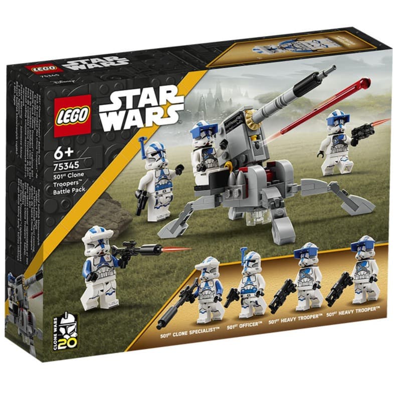 LEGO Star Wars 501st Clone Troopers Battle Pack 75345
