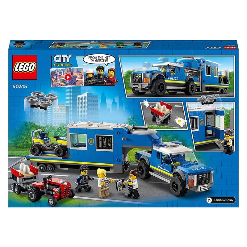 Lego City Police Mobile Command Truck thumbnail 4