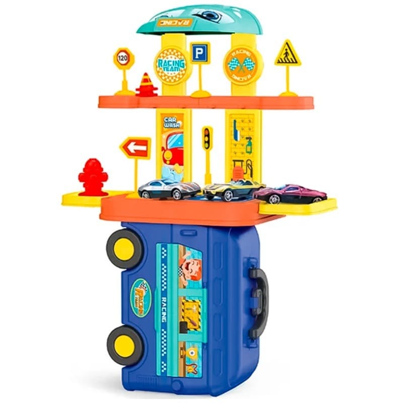 Buy 1 Get 1 Cars Station Playset + Dino Backpack Set thumbnail 3