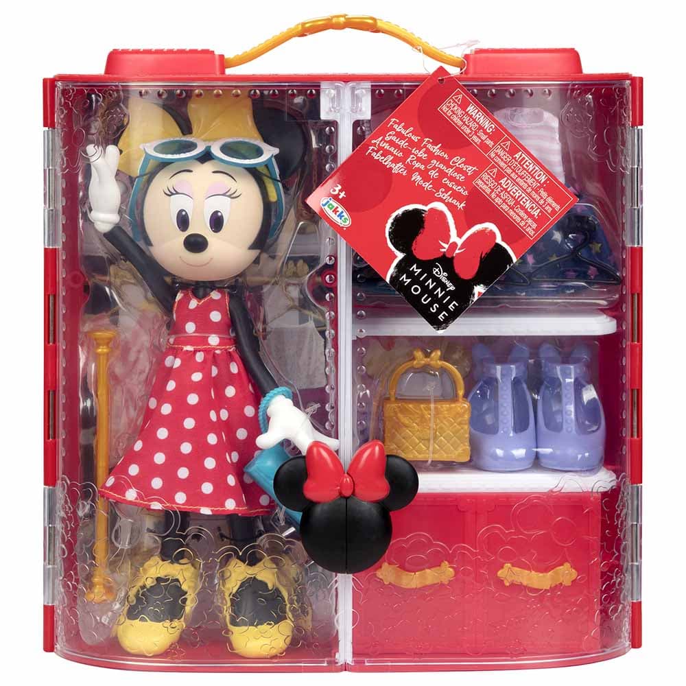 Disney Minnie Mouse Fabulous Fashion Closet Figure