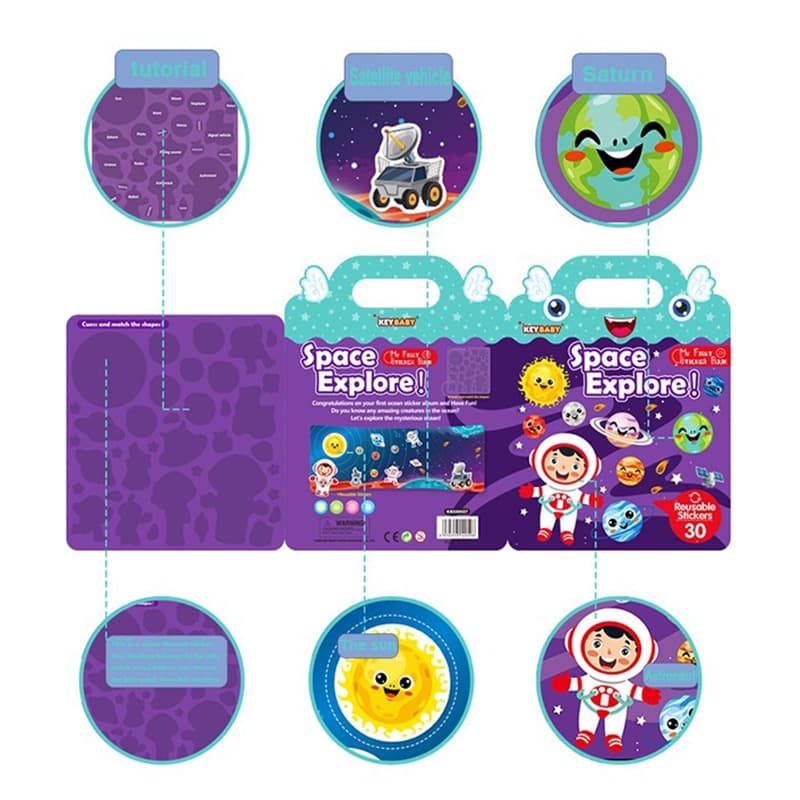 Key Baby My First Stickers Book - Assorted thumbnail 3