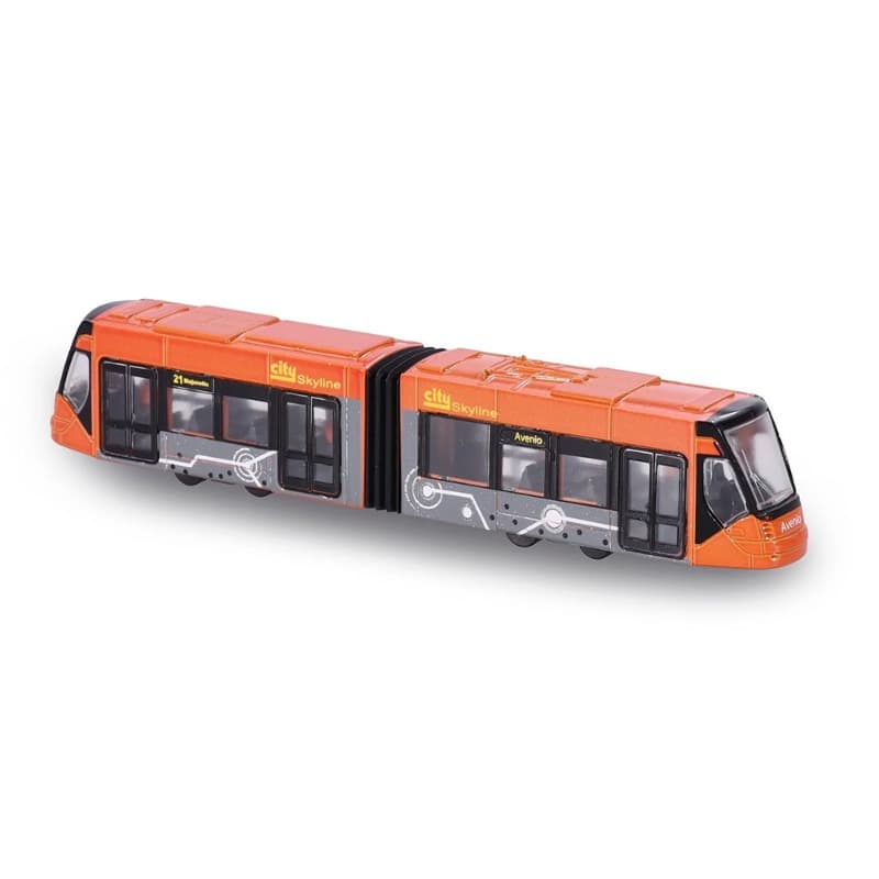 Majorette MAN City Bus Siemens Avenio Tram 6-sort thumbnail 3