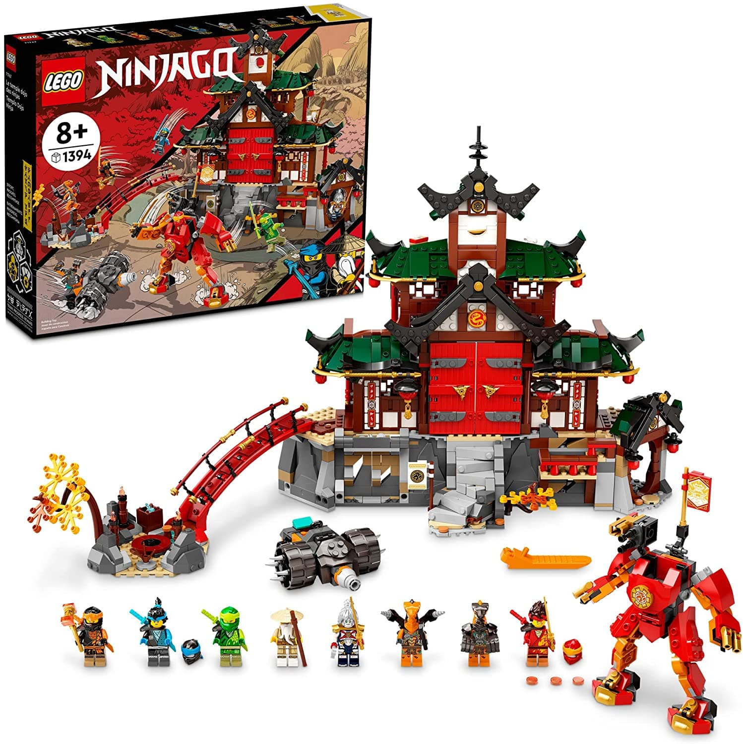 LEGO NINJAGO Ninja Dojo Temple Ninja thumbnail 4