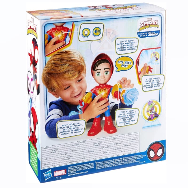 Disney Junior Marvel Spidey & Friends Electronic Suit up Spidey thumbnail 4