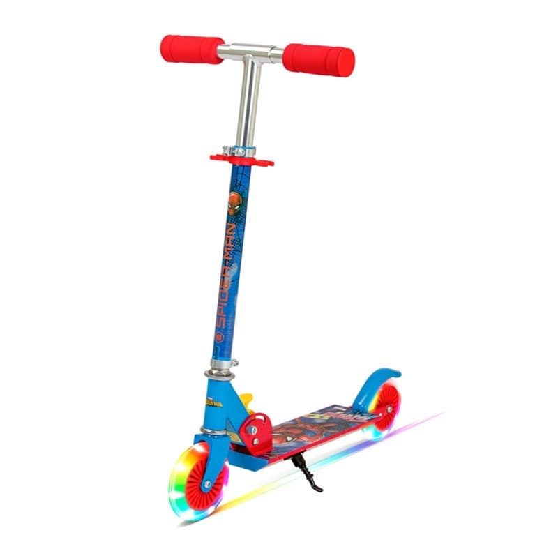 Spiderman 120mm Folding Scooter