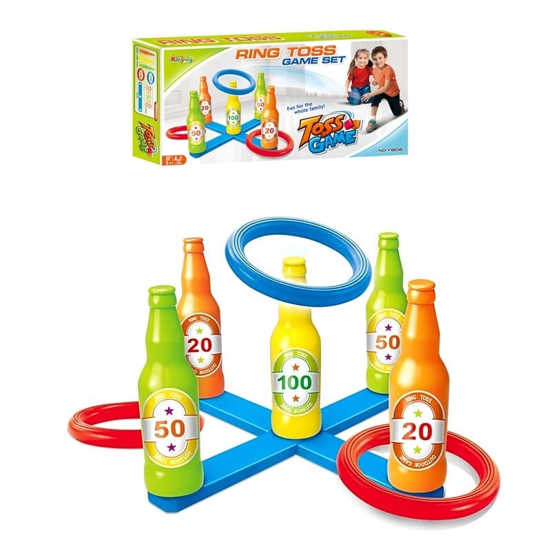 King Sport Colorful Ring Toss Play Set thumbnail 4