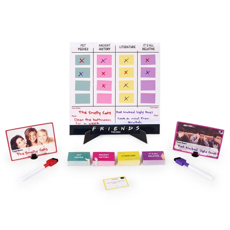Friends TV Show The One with the Apartment Bet Party Game thumbnail 4