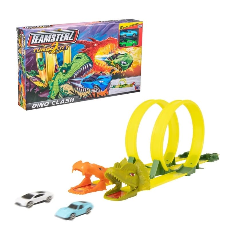 Teamsterz Turbo City Dino Clash