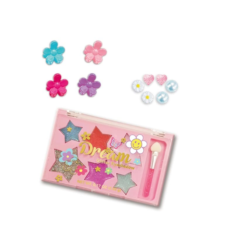 Hot Focus Groovy Flower Diva Makeup Palette Set thumbnail 2