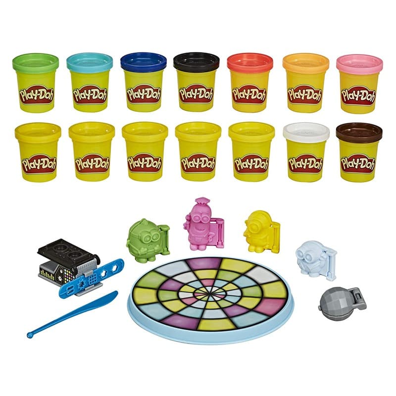 Play-Doh Minions The Rise of Gru Disco Dance - 14 Pcs thumbnail 2