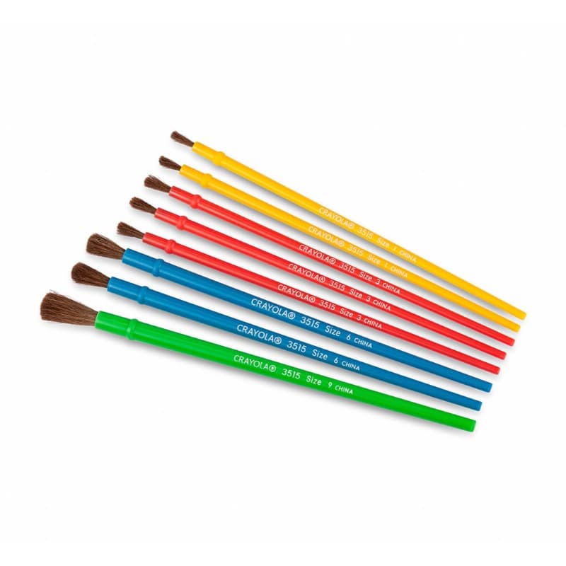 Crayola Brush Set Blister Pack 8 Count For Kids thumbnail 3