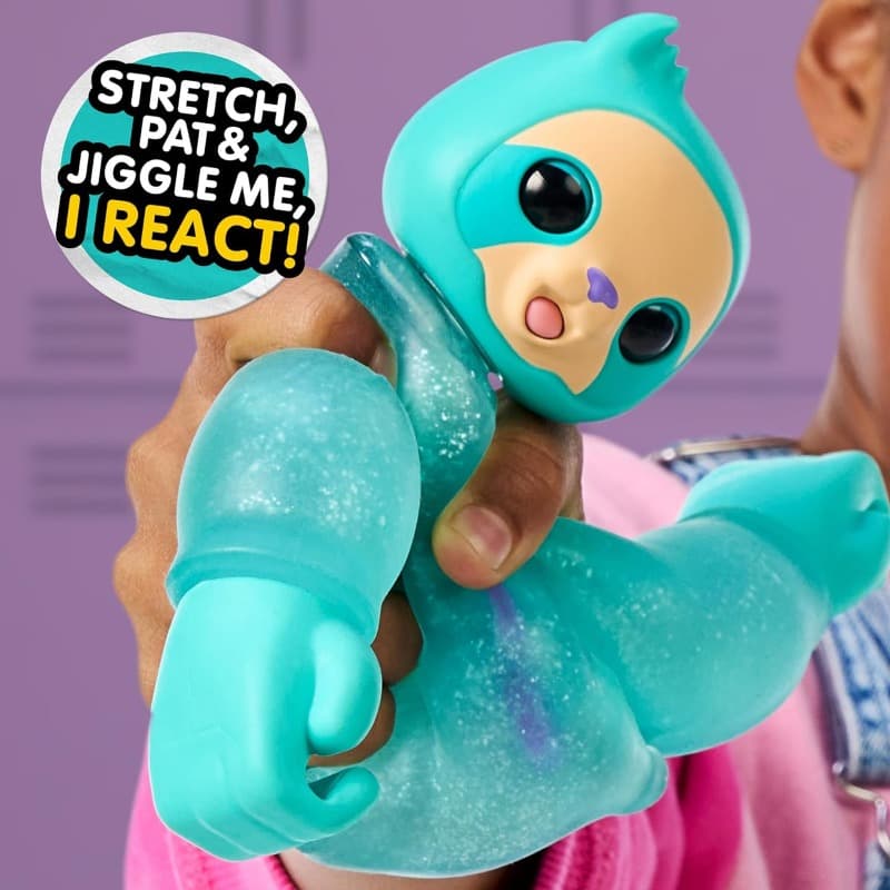 Zoogooz Interactive Squishy Sensoo Sloth thumbnail 3