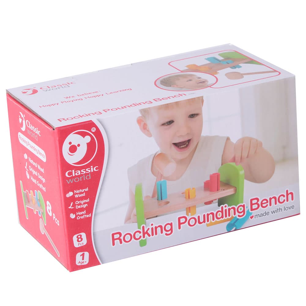 Classic World Rocking Pounding Bench