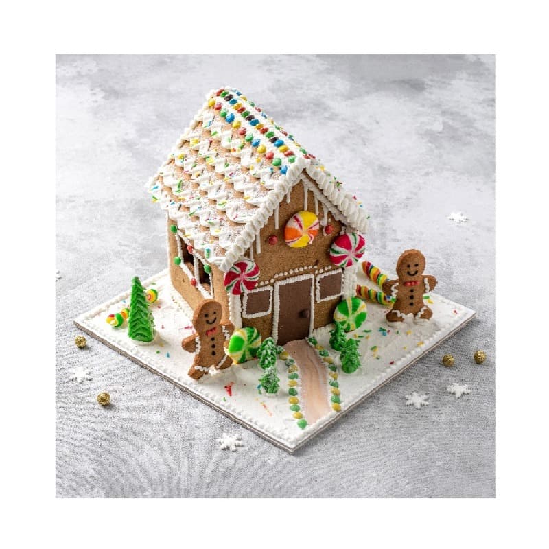 Glaze Medium Gingerbread House