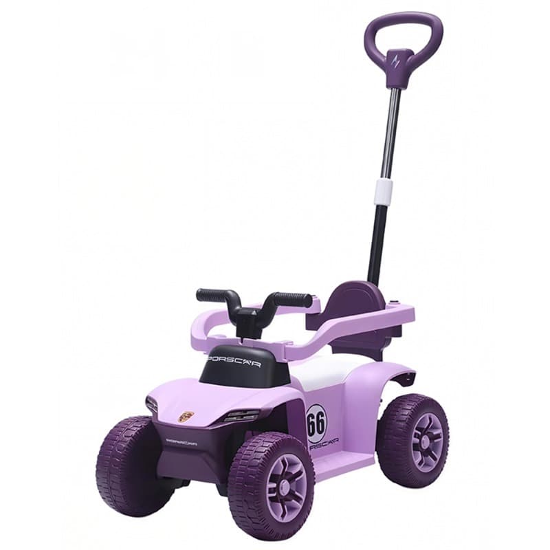 Tobbi Kids 3-in-1 ATV Buggy Ride-On Push Car Purple