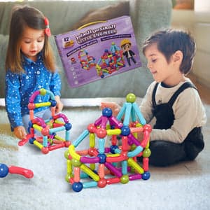 Sundus Little Engineer 42 Magnetic Building Block Set thumbnail 2