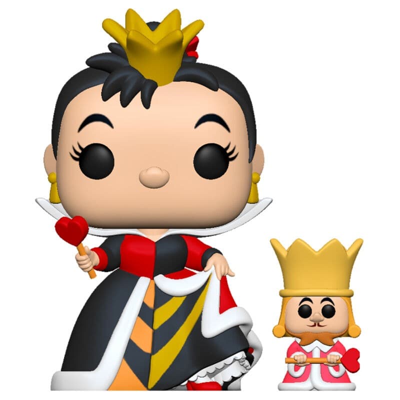 Funko Pop Disney Alice in Wonderland 70th Queen with King thumbnail 2