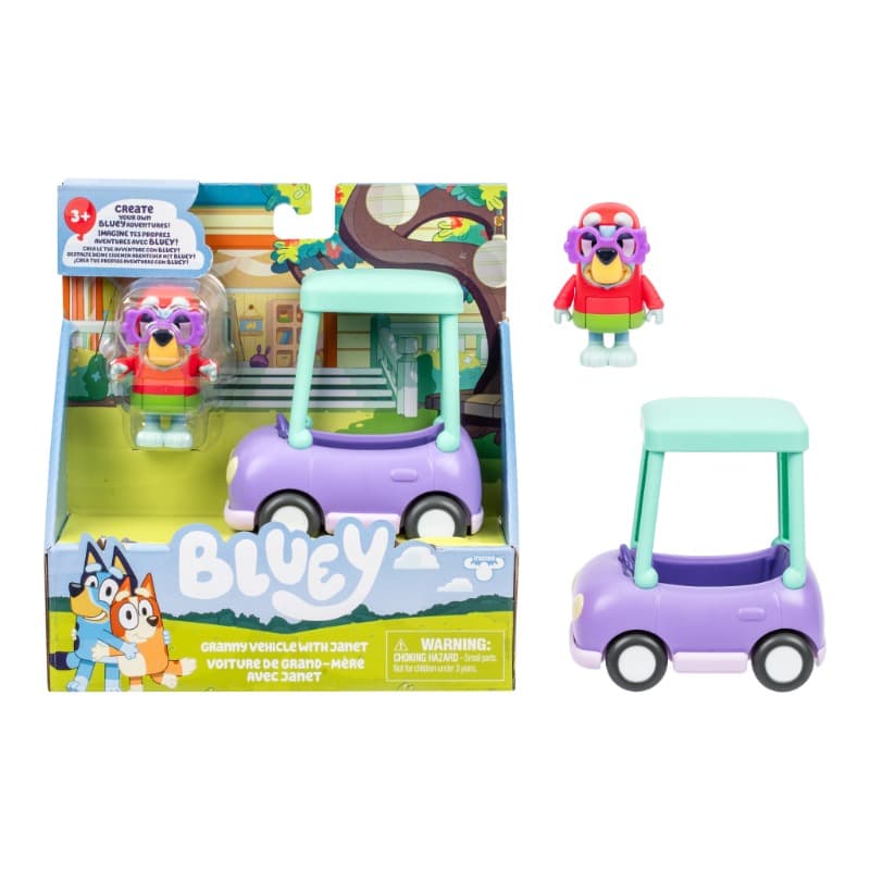 Bluey S13 Basic Vehicle Granny Car & Janet thumbnail 2