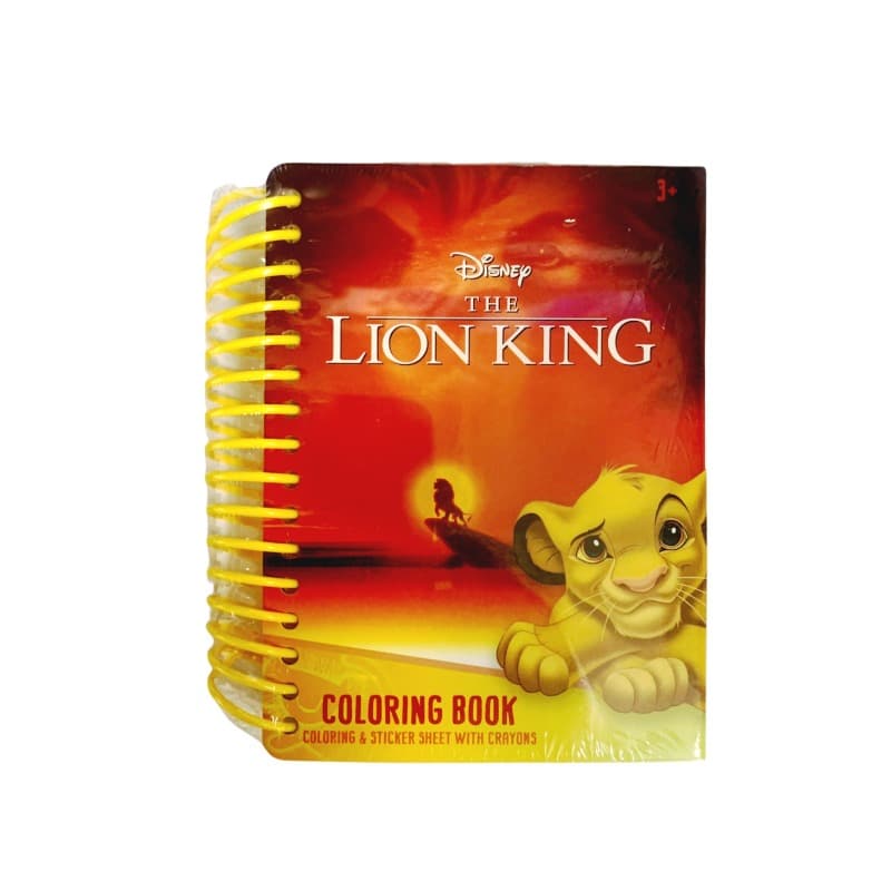 Disney The Lion King Coloring Book With Markers And Stickers