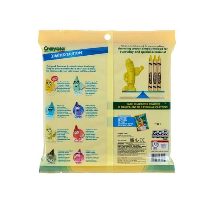 Crayola Limited Edition Character Shaped Crayons 8 Count thumbnail 4