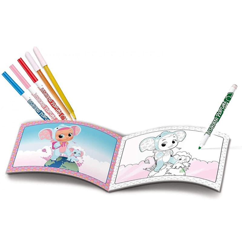 Lisciani Cry Babies Coloring Perfume Pens thumbnail 3