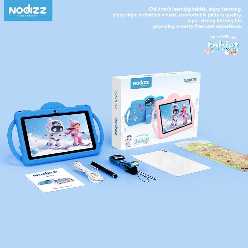 Kids Tablet 6.95 inches 4+128GB Blue thumbnail 3
