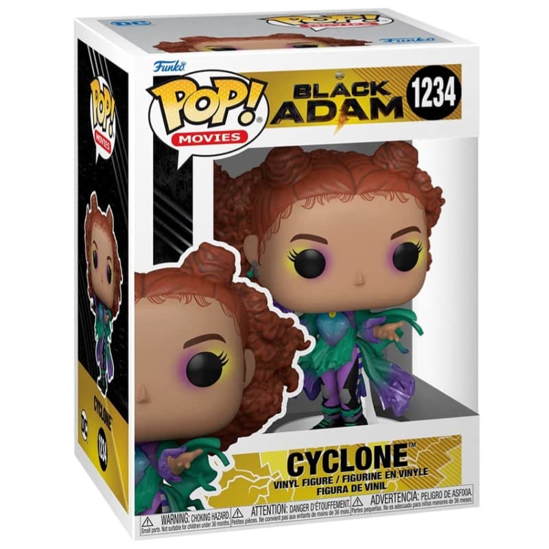 Funko Pop DC Black Adam Cyclone Figure