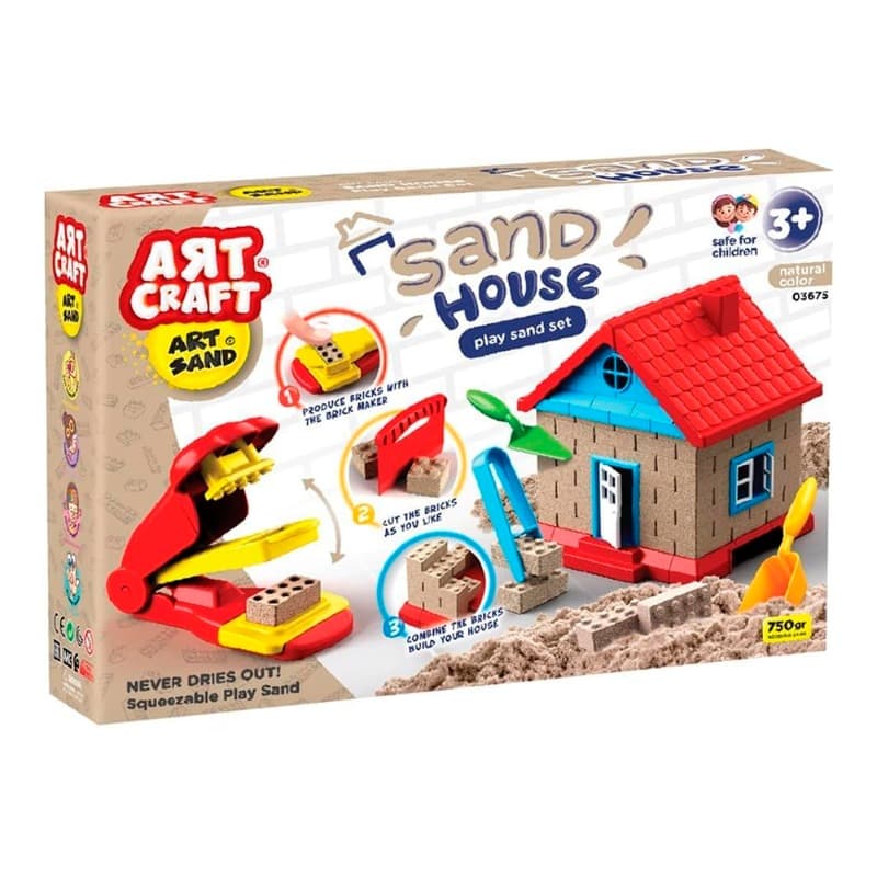 Art Craft FT Kinetic House Modeling Play 750 GR thumbnail 2