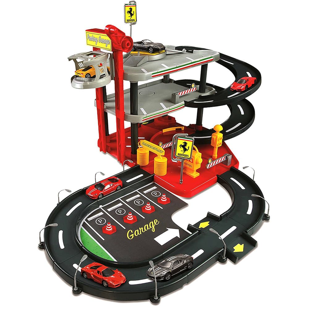 Bburago Ferrari Race And Play Parking Garage