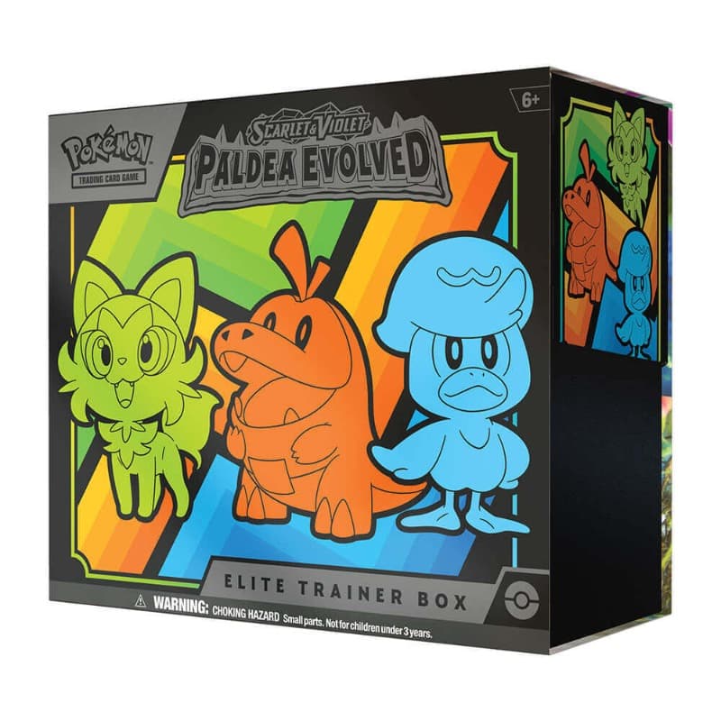 POKEMON Scarlet And Violet Paldea Evolved Elite Trainer Box