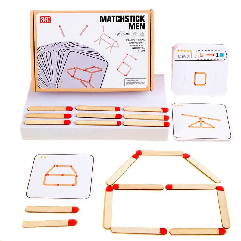 My Busy Bag Match Stick Challange
