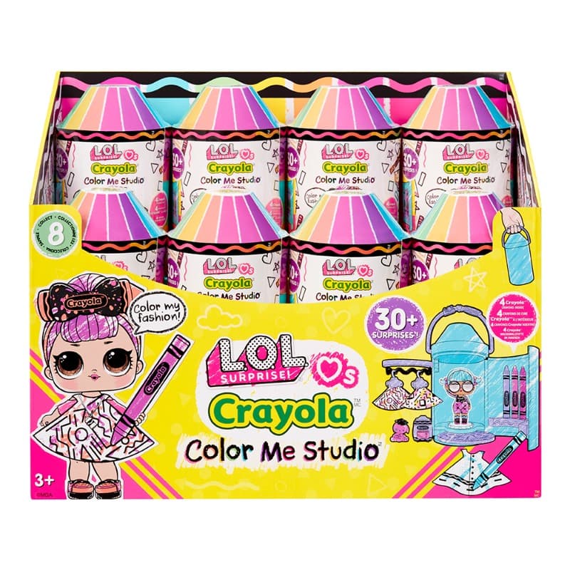 L.O.L Surprise Crayola Color Me Doll Studio - Various Shapes thumbnail 4