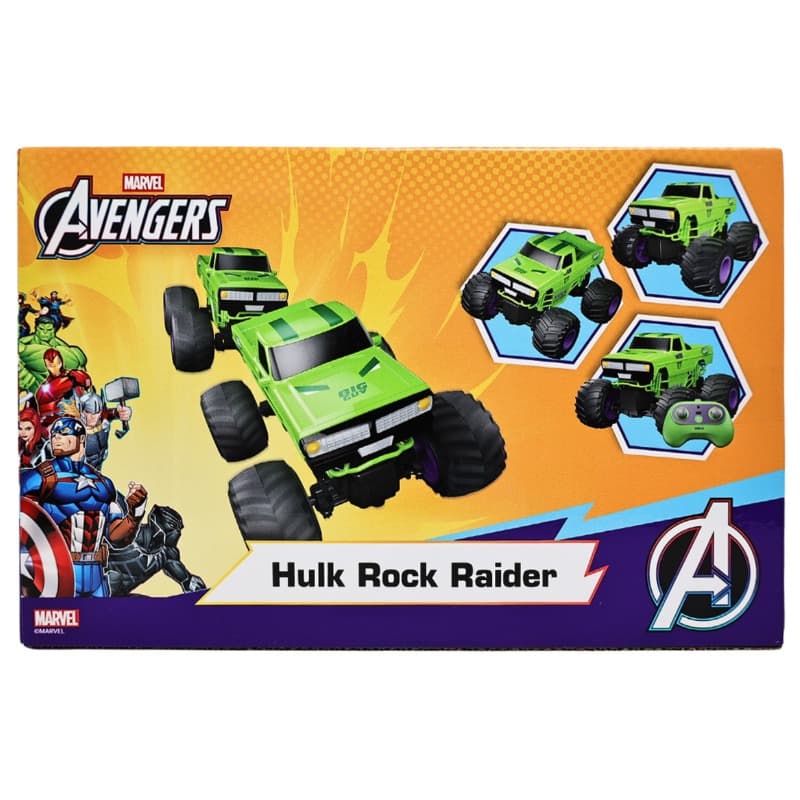 Marvel Hulk and Captain America Rock Raider RC Car thumbnail 4