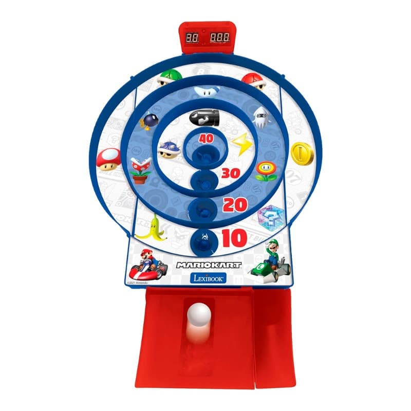 Mario Kart Target Shoot Electronic Game with LCD screen and 2 balls thumbnail 2
