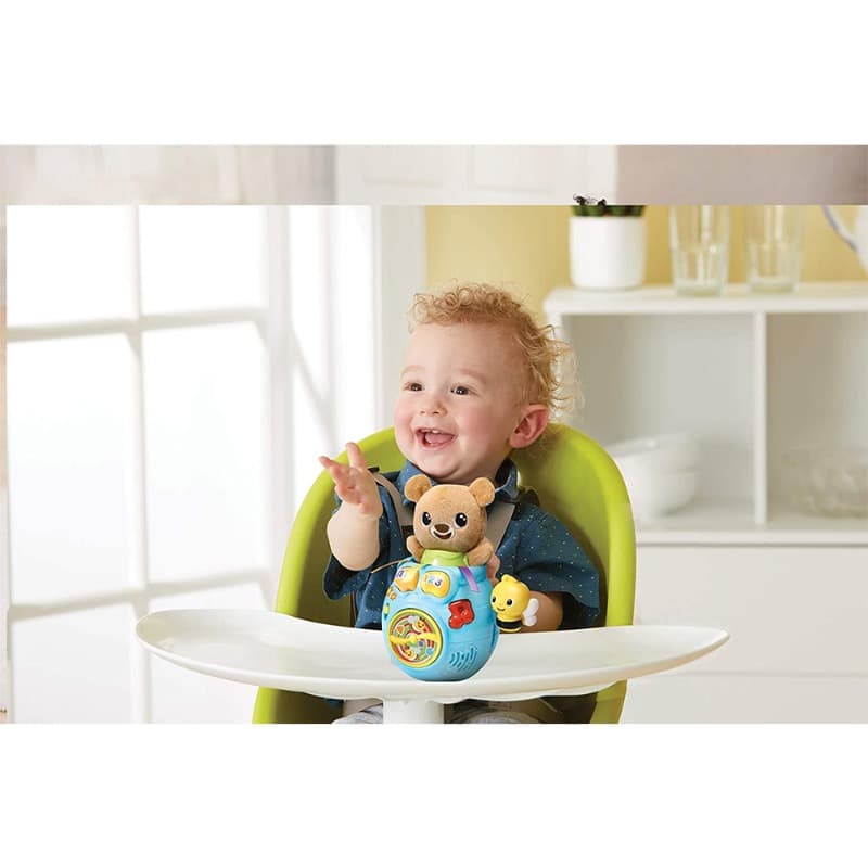 Vtech Baby Peek a Boo Bear In a Honey Pot thumbnail 3