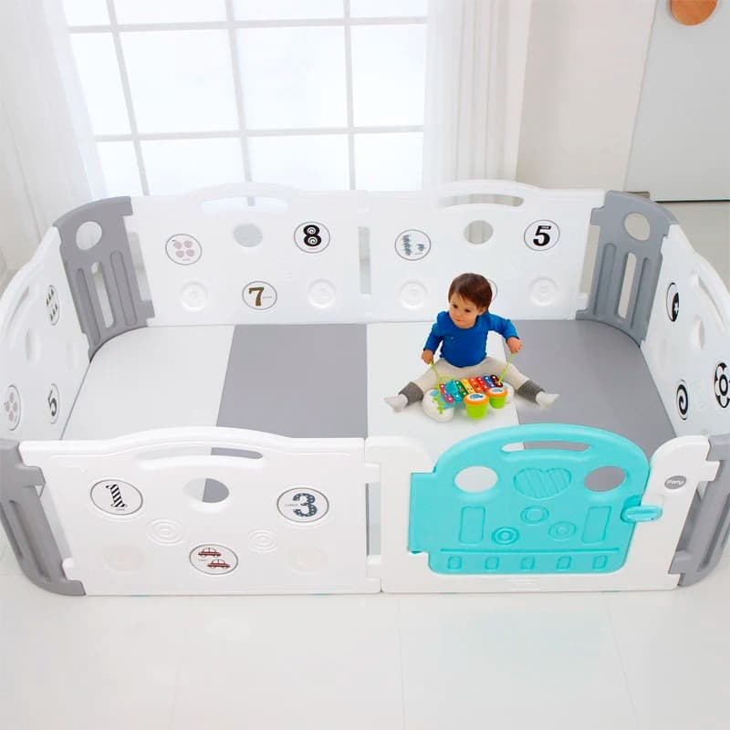 iFam Deluxe Learning Baby Room Expand - White thumbnail 2