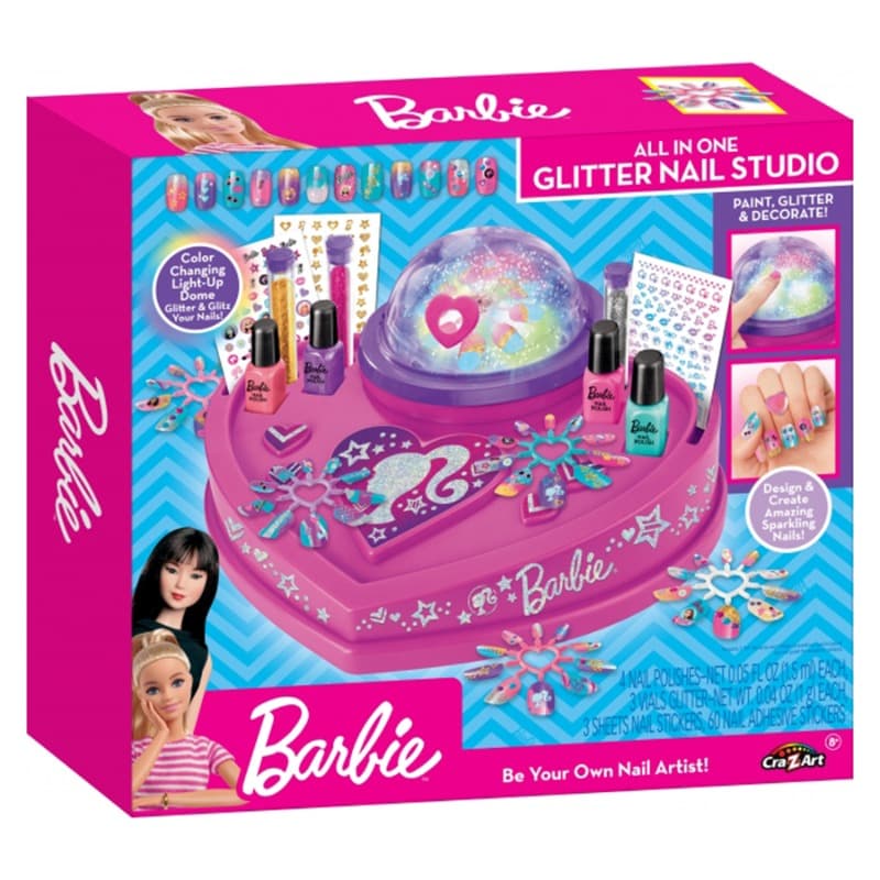 Cra-Z-Art Barbie Glitter and Shine Nail Studio