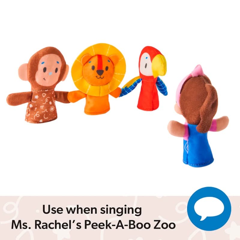 Ms. Rachel Zoo Song Finger Puppet Set thumbnail 5
