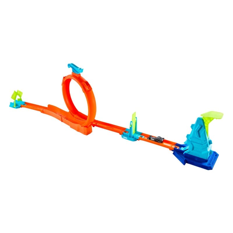 Hot Wheels Toy Car Track Set Build a Stunting Circuit thumbnail 4