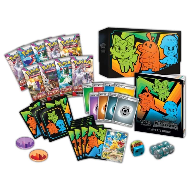 POKEMON Scarlet And Violet Paldea Evolved Elite Trainer Box thumbnail 2