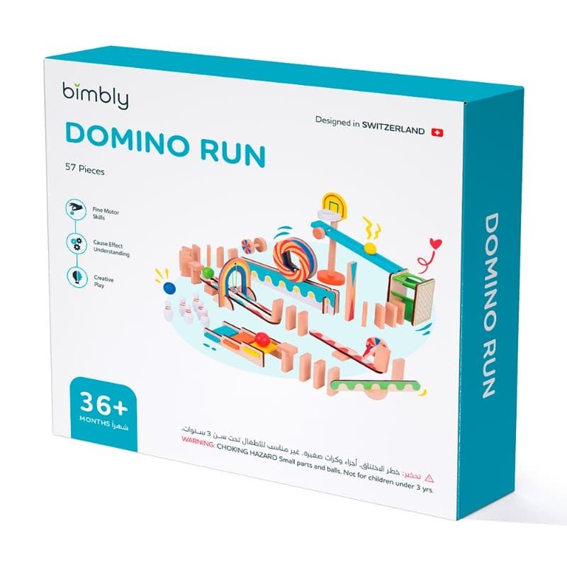 Bimbly Domino Run 57pcs